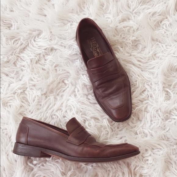Salvatore Ferragamo Other - • Salvatore Ferragamo • Leather Loafers Brown 8